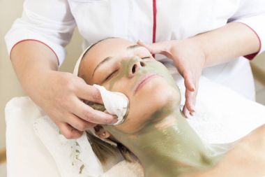 İşlem kozmetik maskesi masaj ve Cilt Bakımı 
