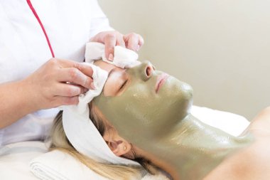 İşlem kozmetik maskesi masaj ve Cilt Bakımı 