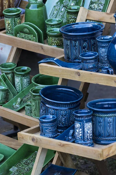Tradycyjny węgierski ceramiki do dekoracji wnętrz — Zdjęcie stockowe