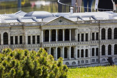 Miniaturk, Istanbul, Türkiye. Antik Dünya Mimarlık kopyalarını minyatür 