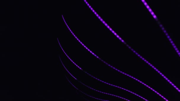 Neon abstracte achtergrond — Stockvideo