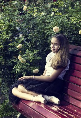 Kız bir balede devreye girer 