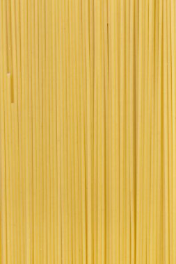 Pişmemiş makarna arka yakın