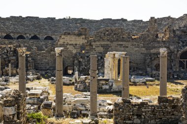 Eski şehrin kalıntıları, Side