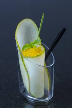 Mini Tatlılar ve et kanepeler sebze snacks