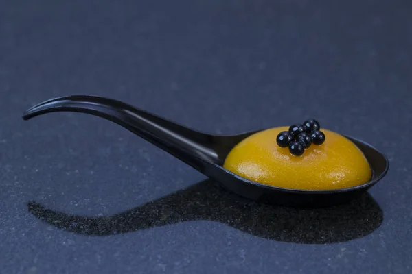 Міні-канат з молекулярною кухнею — стокове фото