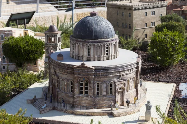 Latrun Israel Ноября 2017 Года Музей Миниатюрных Архитектурных Памятников Израиля — стоковое фото