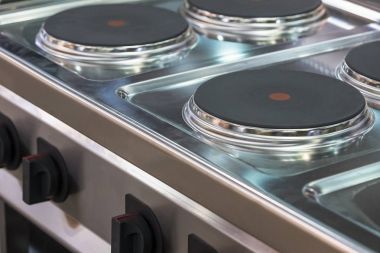 Yemek pişirmek için pişirme plaka metal yüzey 