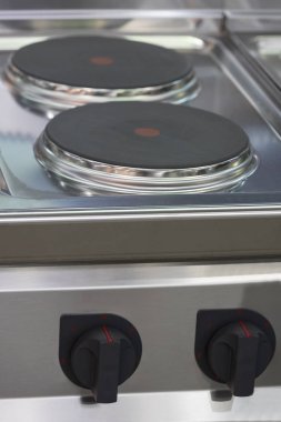 Yemek pişirmek için pişirme plaka metal yüzey 