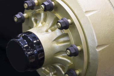 Dişli çark parçaları yeni araba kaldırıldı yakın çekim