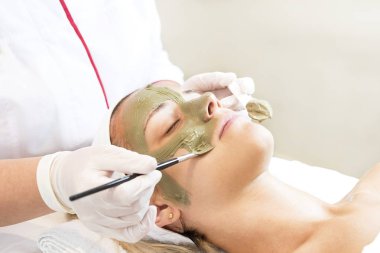 İşlem kozmetik maskesi masaj ve Cilt Bakımı Güzellik Salonu