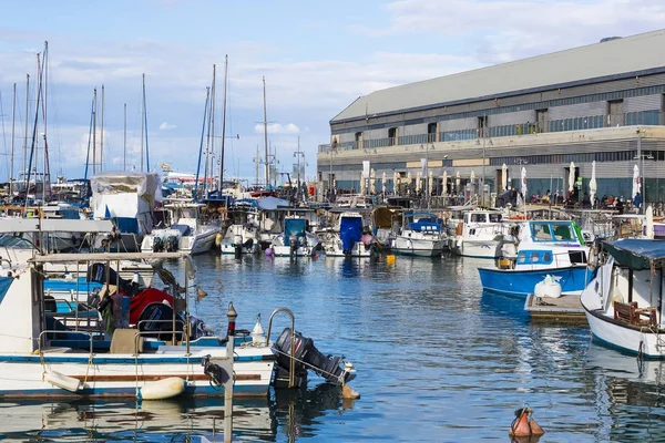 Tel Aviv Yafo Israel November 2017 Quay Old Port Jaffa — Stock Photo, Image