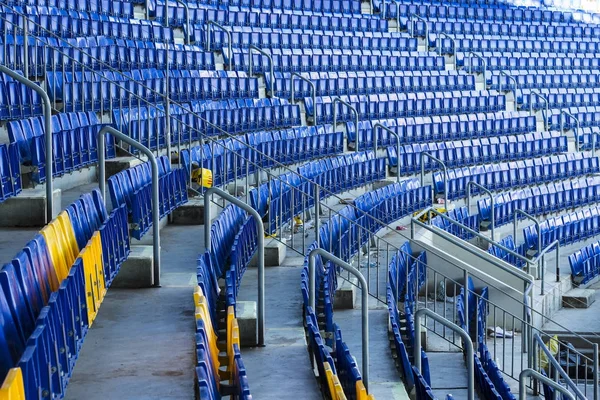 Barcelona Spain January 2018 Interior Stadium Stands Indoor Spaces Camp — Stock Photo, Image