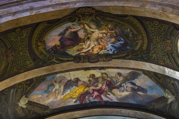 Viena Austria August 2017 Interiorul Bisericii Petru Este Parohială Romano — Fotografie, imagine de stoc
