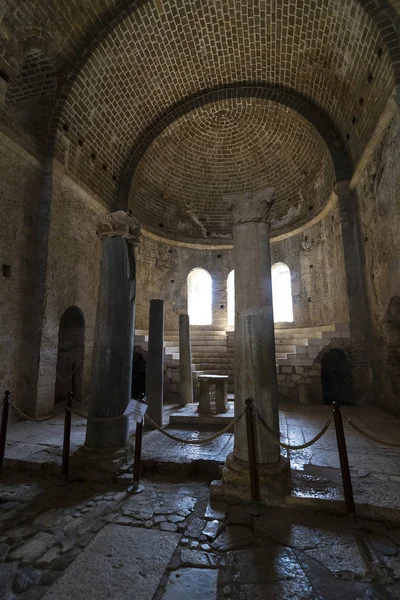 Demre Turquia Maio 2017 Lugar Enterro São Petersburgo Nicholas Elementos — Fotografia de Stock