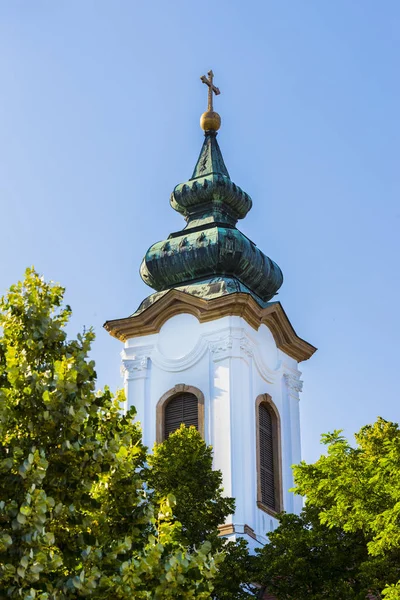 Budapeşte Macaristan Haziran 2017 Dükkan Restoranlar Ile Szentendre Turistik Şehir — Stok fotoğraf