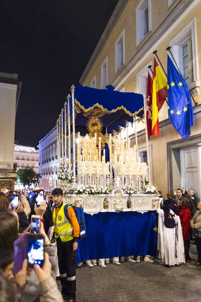 Madrid Espagne Mars 2018 Profession Traditionnelle Des Ordres Religieux Catholiques — Photo