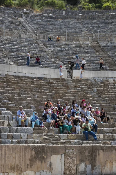 Efeze Turkije Mei 2017 Ruïnes Van Oude Antieke Stad Efeze — Stockfoto