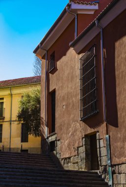 Madrid İspanya'nın başkenti şehir mimarisini unsurları.