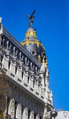 Madrid İspanya'nın başkenti şehir mimarisini unsurları.