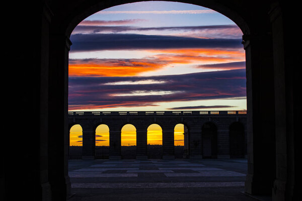 Elements of the architecture of Spain's capital city of Madrid.