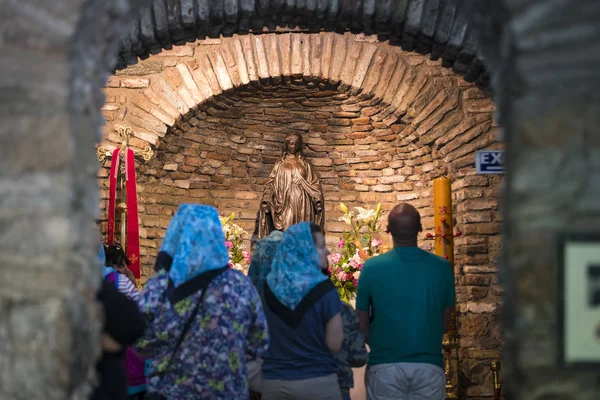 Ephesus Turquie Mai 2017 Maison Mère Dieu Turquie Visitée Monde — Photo