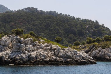 Türkiye 'nin Akdeniz kıyıları.