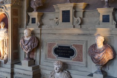 Münih, Almanya-27 Kasım 2018: müze Residenz (Münih Residenz) iç mobilya dekor unsurları, Bavyera kralları.