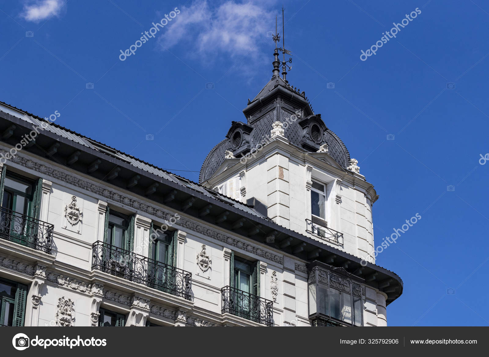 Elements Architecture Spain Capital City Madrid Stock Photo Image By C Lester120 325792906