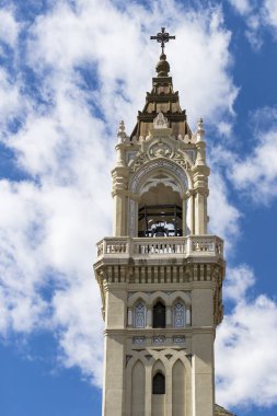 Madrid İspanya'nın başkenti şehir mimarisini unsurları.