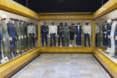 Istanbul, Türkiye - 4 Nisan, 2017: İstanbul Havacılık Müzesi askeri sivil uçak geniş bir koleksiyon ve aynı zamanda Türkiye'deki havacılık tarafından temsil edilir