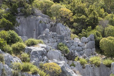 Antik Likya şehridir ve etrafı sonucu olarak deprem şehri sular altında. Şehir, Simena Kekova Türkiye çevresinde. 