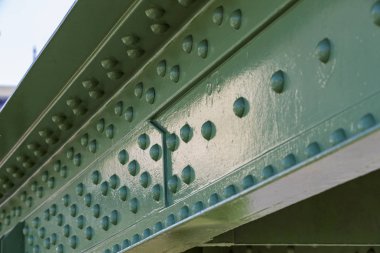 Perçin ana ve köprü inşaatı cıvata metal parçalar 