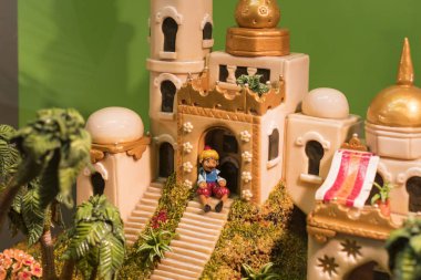 Budapeşte, Macaristan. 23 Haziran, 2017: Marzipan Müzesi Macaristan San Andre şehir 1994 yılında Macar Şef pudra Karolyi Sabo tarafından tarafından oluşturulmuş 