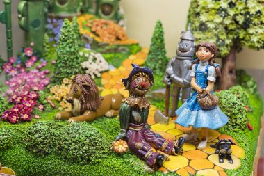 Budapeşte, Macaristan. 23 Haziran, 2017: Marzipan Müzesi Macaristan San Andre şehir 1994 yılında Macar Şef pudra Karolyi Sabo tarafından tarafından oluşturulmuş 