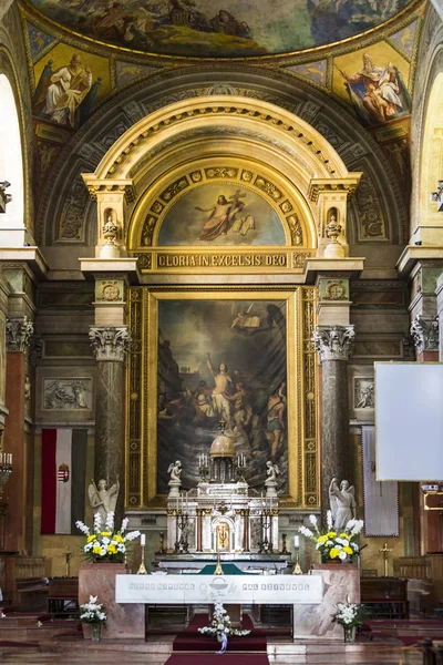 Budapest Eger Agosto 2017 Elementos Interior Basílica São João Eger — Fotografia de Stock