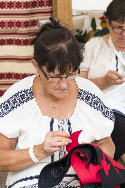 Budapest Hungría Agosto 2017 Feria Folclórica Tradicional Honor San Esteban — Foto de Stock