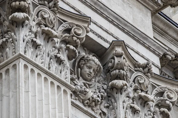 Budapest Ungheria Agosto 2017 Elementi Architettura Interni Nella Basilica Santo — Foto Stock