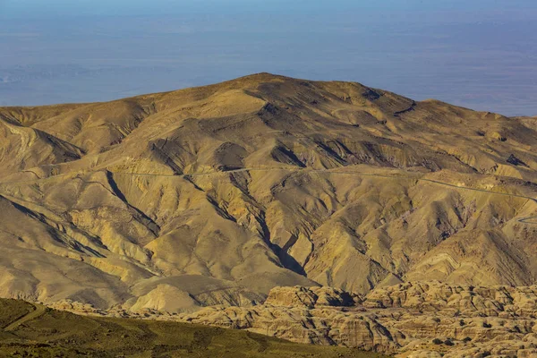Hory Jordánsku Sik Gorge Blízkosti Starobylého Města Petra — Stock fotografie