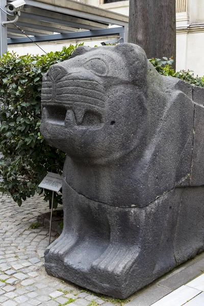 Istanbul Turecko Dubna 2017 Muzeum Archeologie Istanbulu Starobylé Exponáty Starověké — Stock fotografie