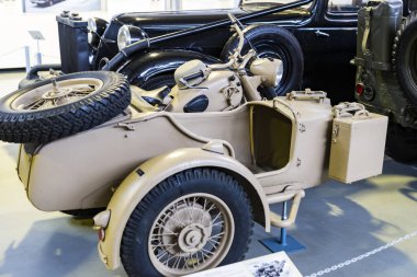 Münih, Almanya - 26 Kasım 2018: topluluğu tarihsel olarak bilinen ve Münih ulaşım Müzesi (Deutsches Museum Verkehrszentrum Araçlar). 