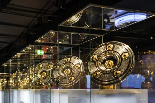 Мюнхен Германия Ноября 2018 Года Музей Достижений Футбольного Клуба Мюнхен — стоковое фото
