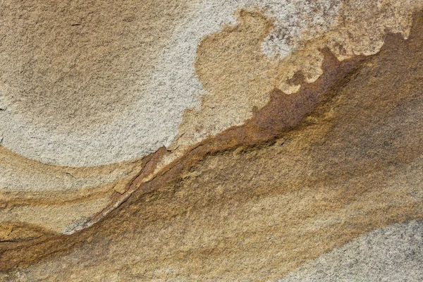 Strukturen Stenen Skjuten Närbild Vanliga Sandsten — Stockfoto