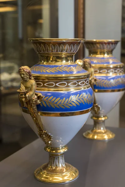 2018年6月6日 ミラノ イタリア ミラノの貴族の豪華な持ち物の展示がスフォルツァ城博物館に展示されています — ストック写真