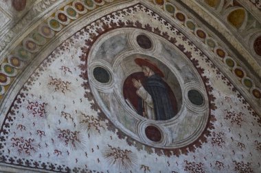 7 HAZİRAN 2018, MİLAN, İTALYA: Milano 'daki Santa Maria delle Grazie Katolik Kilisesi. 