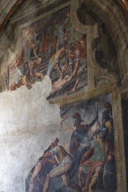 7 HAZİRAN 2018, MİLAN, İTALYA: Milano 'daki Santa Maria delle Grazie Katolik Kilisesi. 