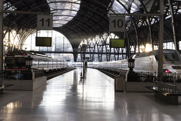 Барселона Іспанія Січня 2018 Вранці Французького Вокзалу Барселона Архітектури Стилі — стокове фото