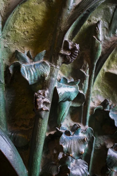 Barcelona España Enero 2018 Elementos Insectos Flores Aves Mamíferos Antigua — Foto de Stock