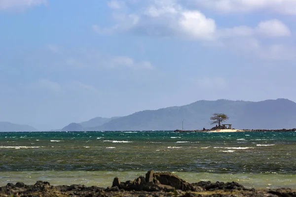 Cenário Das Ilhas Área Costeira Ilha Palawan Nas Filipinas — Fotografia de Stock