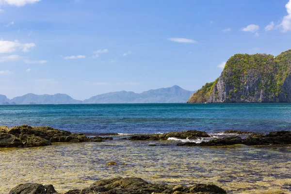 Paysage Des Îles Zone Côtière Île Palawan Aux Philippines — Photo